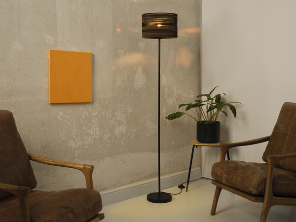 OSRAM Stehleuchte Decor Cardboard Cylinder Floor E27 Brown 4099854453953
