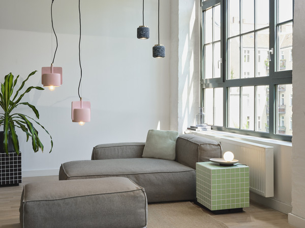 OSRAM Tischleuchte Decor Concrete Nest Table 1XG9 Grey 4099854454219