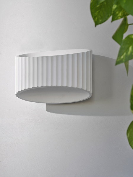 OSRAM Wandleuchte Decor Plaster Band Wall 255 1XE27 4099854454387