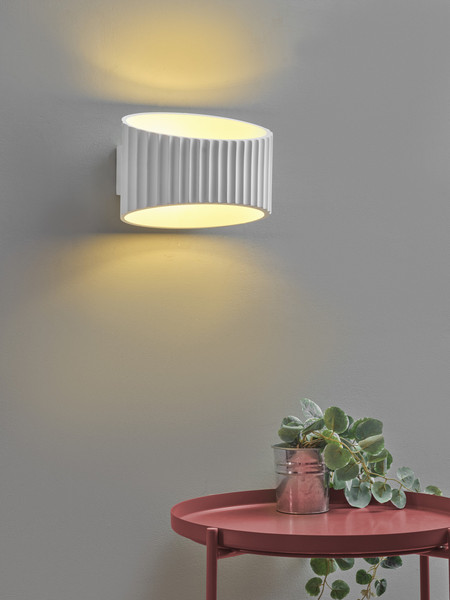 OSRAM Wandleuchte Decor Plaster Band Wall 345 1XE27 White 4099854454400