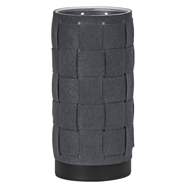 OSRAM Tischleuchte Decor Felt Weaving Tube Table E14 Dark Gray 4099854454523