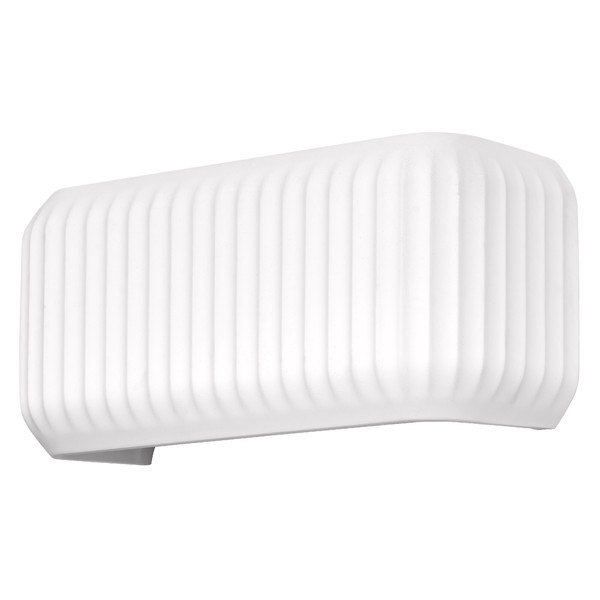 OSRAM Wandleuchte Decor Plaster Routes Wall 330 2XE27 White 4099854454561