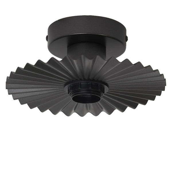 OSRAM Deckenleuchte Decor Plisse Ceiling E27 Dark Grey 4099854454608