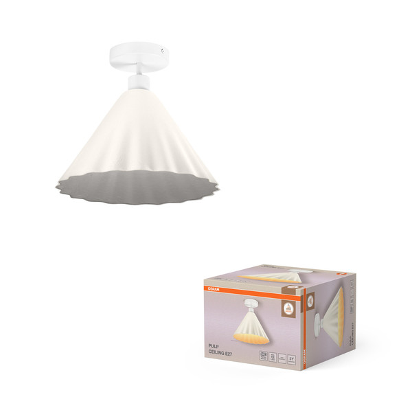 OSRAM Deckenleuchte Decor Pulp Ceiling E27 White 4099854454622