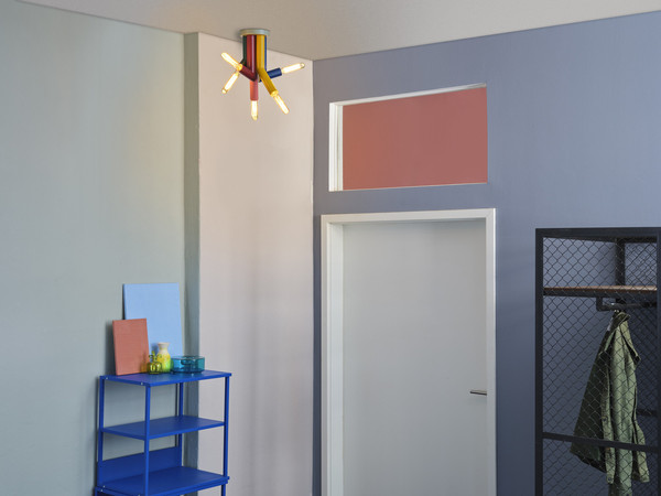 OSRAM Deckenleuchte Decor Straw Ceiling 5XE27 Multicolor 4099854454660