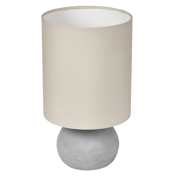 OSRAM Tischleuchte Decor Impact Table 1XE27 Beige and Gray 4099854454707