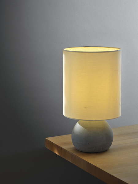 OSRAM Tischleuchte Decor Impact Table 1XE27 Beige and Gray 4099854454707