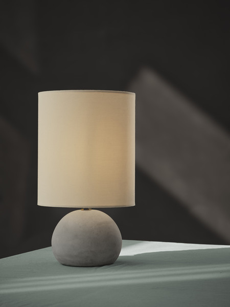 OSRAM Tischleuchte Decor Impact Table 1XE27 Beige and Gray 4099854454707