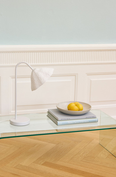 OSRAM Tischleuchte Decor Lotus Leaf Table E14 DIM White Dimmbar 4099854454783