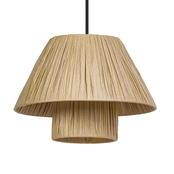 OSRAM Pendelleuchte Decor Bamboo Paper Hut Pendant 280 E27 Brown 4099854458521