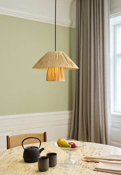 OSRAM Pendelleuchte Decor Bamboo Paper Hut Pendant 400 E27 Brown 4099854458569