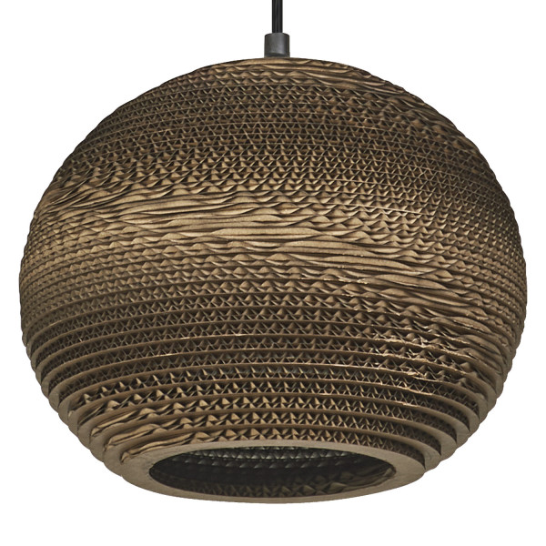 OSRAM Pendelleuchte Decor Cardboard Ball Pendant E27 Brown 4099854458804