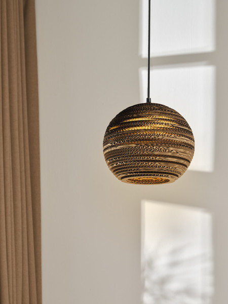 OSRAM Pendelleuchte Decor Cardboard Ball Pendant E27 Brown 4099854458804