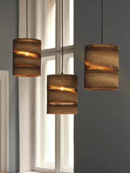 OSRAM Pendelleuchte Decor Cardboard Cylinder Pendant 3XE27 Brown 4099854458842