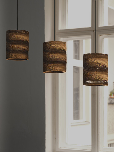 OSRAM Pendelleuchte Decor Cardboard Cylinder Pendant 3XE27 Brown 4099854458842