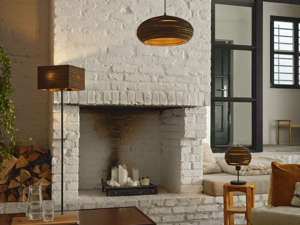 OSRAM Pendelleuchte Decor Cardboard Drop Pendant E27 Brown 4099854458880