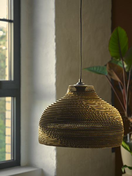 OSRAM Pendelleuchte Decor Cardboard Hat Pendant E27 Brown 4099854458903