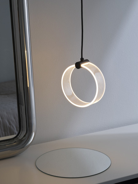 OSRAM LED Pendelleuchte Decor Circle 1XPendant PL 8W Click CCT Black Warm weiß,Kalt weiß,Kaltes Tageslicht 4099854458989