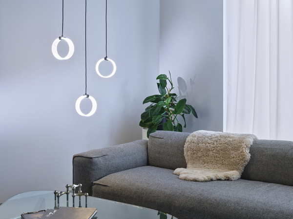 OSRAM LED Pendelleuchte Decor Circle 3XPendant LN 20W Click CCT Black Warm weiß,Kalt weiß,Kaltes Tageslicht 4099854459023