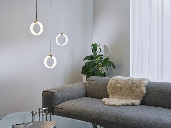 OSRAM LED Pendelleuchte Decor Circle 3XPendant LN 20W Click CCT Black Warm weiß,Kalt weiß,Kaltes Tageslicht 4099854459023