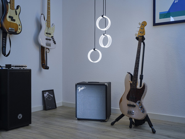 OSRAM LED Pendelleuchte Decor Circle 3XPendant PL 20W Click CCT Black Warm weiß,Kalt weiß,Kaltes Tageslicht 4099854459047