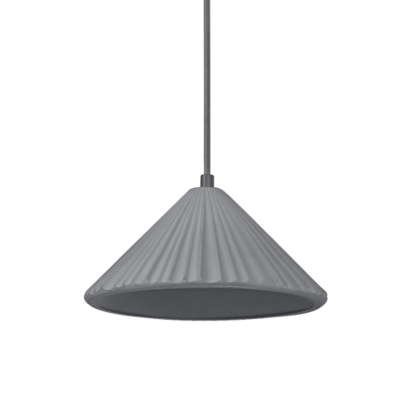 OSRAM Pendelleuchte Decor Concrete Pyramid Pendant E27 Dark Gray 4099854459184