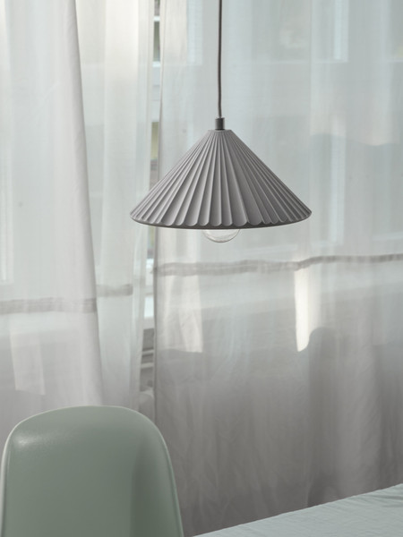 OSRAM Pendelleuchte Decor Concrete Pyramid Pendant E27 Dark Gray 4099854459184