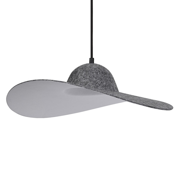 OSRAM Pendelleuchte Decor Felt Hat Pendant 1XE27 Dark Gray 4099854459320