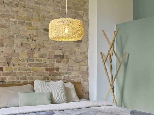 OSRAM Pendelleuchte Decor Paper Bale Pendant 1XE27 Beige 4099854460630