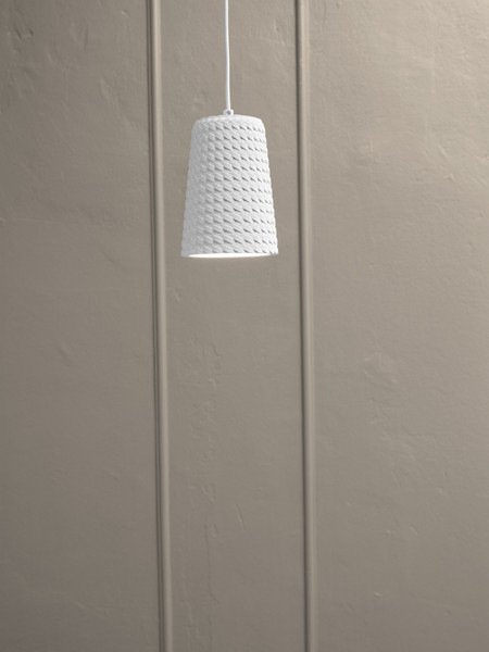 OSRAM Pendelleuchte Decor Plaster Cone Pendant E27 White 4099854460753