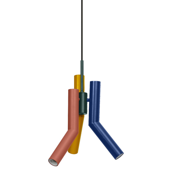 OSRAM Pendelleuchte Decor Straw Pendant 3XE27 Multicolor 4099854461552