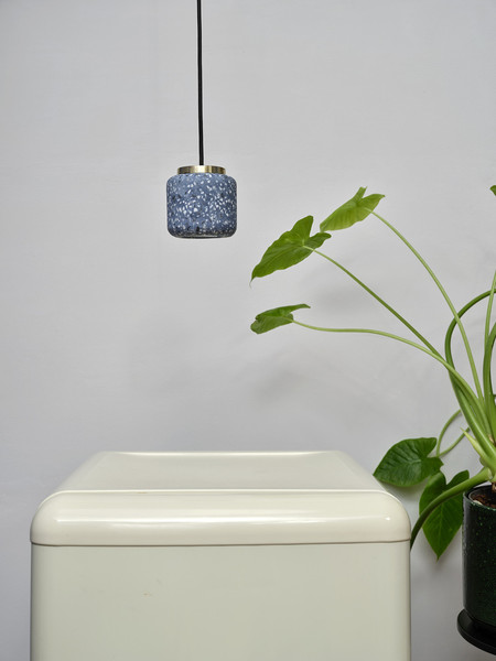 OSRAM Pendelleuchte Decor Terazzo Ball Pendant 1XGU10 Blue 4099854461637