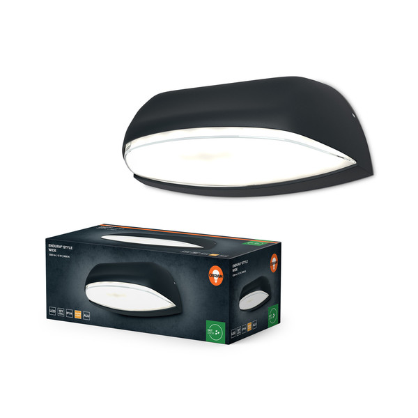 OSRAM LED Aussenleuchte ENDURA STYLE WIDE 12W Dark Gray Warm weiß 4099854462139