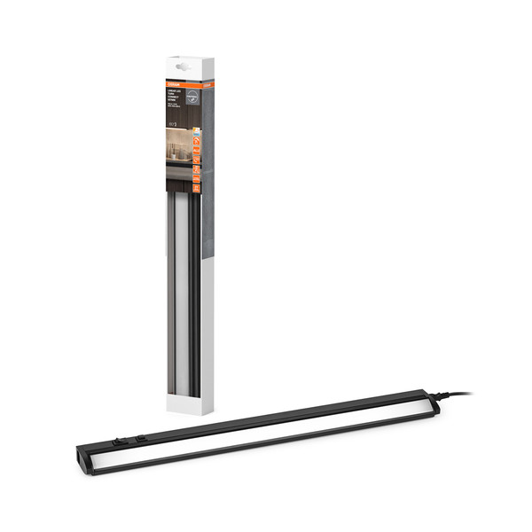 OSRAM LED Unterbauleuchte LINEAR TURN CONNECT 55cm CCT DIM Black Dimmbar Warm weiß,Kalt weiß,Tageslicht 4099854462771