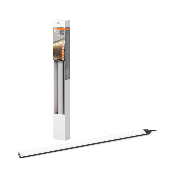 OSRAM LED Unterbauleuchte LINEAR ANGLE FRAMELESS SENSOR 55cm CCT DIM Black Dimmbar Warm weiß,Kalt weiß,Tageslicht 4099854462894