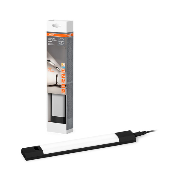 OSRAM LED Unterbauleuchte LINEAR EDGE SENSOR 30cm CCT DIM Black Dimmbar Warm weiß,Kalt weiß,Tageslicht 4099854462931