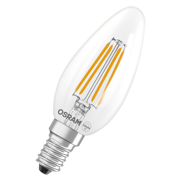 OSRAM LED Leuchtmittel LED Retrofit CLASSIC B 3.4W 840 Clear E14 Neutralweiss 4099854467189