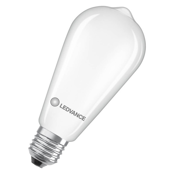 LEDVANCE LED Lampe E27 Classic Edison Filament P matt ST64 5.4W 730lm Warmweiss 2700K wie 55W 4099854467486