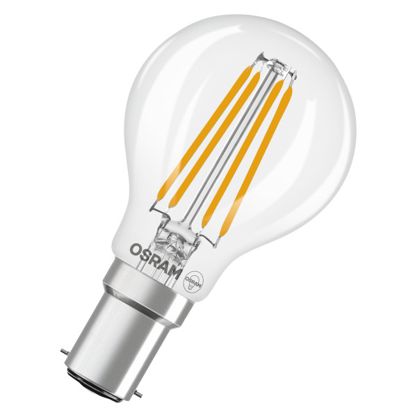 OSRAM LED Leuchtmittel LED Retrofit CLASSIC P 3.4W 827 Clear B15d Warm weiß 4099854468858