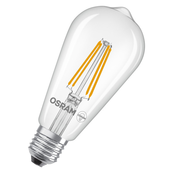 OSRAM LED Leuchtmittel LED Retrofit CLASSIC ST 5.9W 840 Clear E27 Neutralweiss 4099854469190