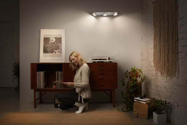 OSRAM LED Deckenleuchte DECOR SPOT PLUTO WHITE 3 Spot Warm weiß 4099854470912