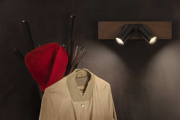 OSRAM LED Deckenleuchte DECOR SPOT MERCURY BLACK 2x3.4W 927 DIM Dimmbar Warm weiß 4099854471094