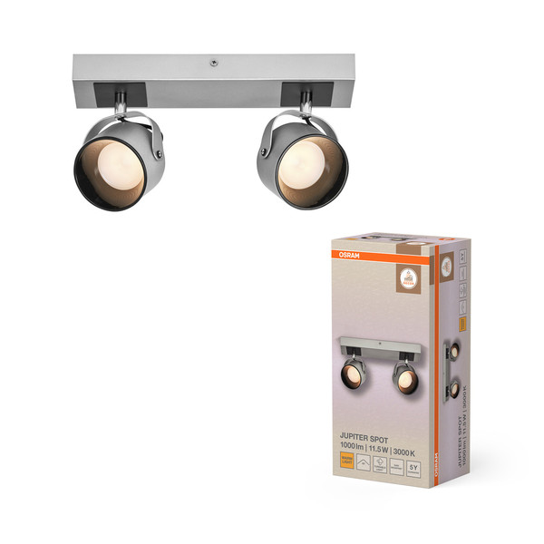 OSRAM LED Deckenleuchte DECOR SPOT JUPITER 2 Spot Warm weiß 4099854471452