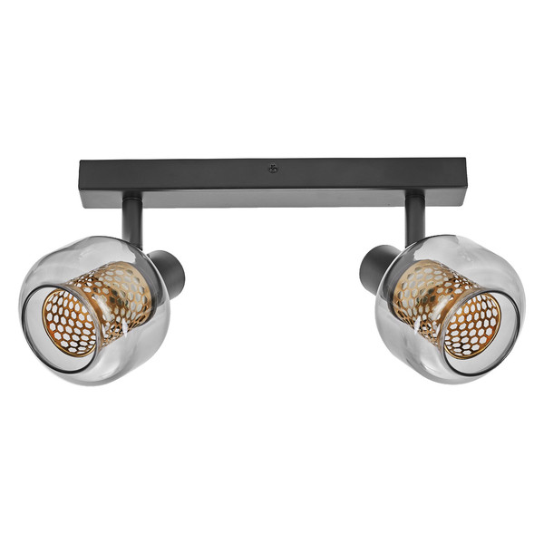 OSRAM LED Deckenleuchte DECOR SPOT FIREFLY 2X2.8W 827 E14 Black Dimmbar Warm weiß 4099854472091