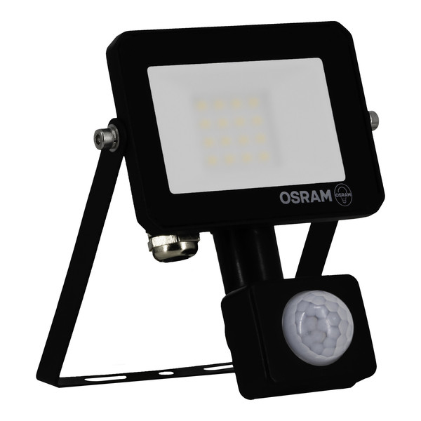 OSRAM LED Aussenleuchte FLOODLIGHT LUX SENSOR 10W 840 BLACK Neutralweiss 4099854489440