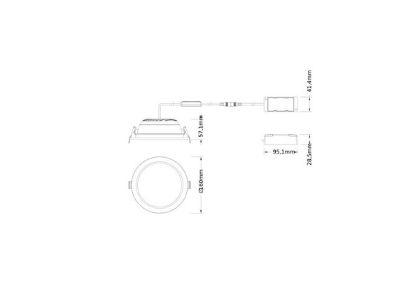 LEDVANCE LED Downlight Einbauleuchte Comfort ⌀16cm 18W-15W-12W warm-/neutralweiss 3000/4000K CCT Ra>90 IP44 4099854490941
