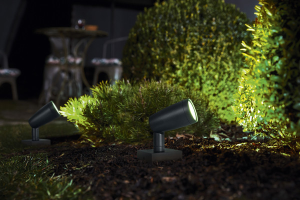 OSRAM LED Aussen-Spotleuchte Smart+ Garden Spot Multicolor Spot RGB + W Dimmbar RGBWW 4099854497650
