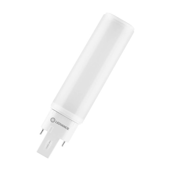 LEDVANCE LED Lampe G24q-2 Dulux D/E18 HF & AC Mains Value matt 7W 770lm Tageslichtweiss 6500K wie 18W nur für direkt 230V 4099854501616