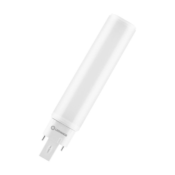 LEDVANCE LED Lampe G24q-3 Dulux D/E26 HF & AC Mains Value matt 10W 1100lm Tageslichtweiss 6500K wie 26W nur für direkt 230V 4099854501630
