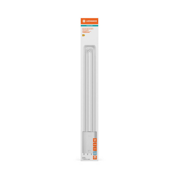 LEDVANCE LED Lampe 2G11 Dulux L24 HF & AC Mains Value matt 12W 1500lm Tageslichtweiss 6500K wie 24W nur für direkt 230V 4099854501678